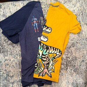Marvel Kids' Tees - Navy and Yellow